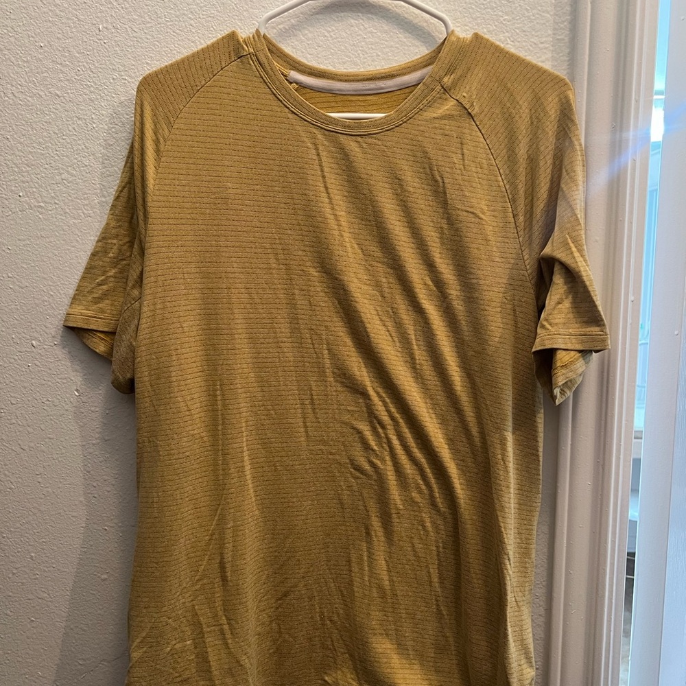 Lululemon Athletica Tan Short Sleeve Tee
